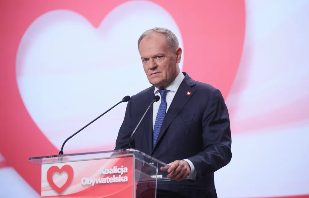 Премьер-министр Польши Дональд Туск. Fot. PAP/Leszek Szymański