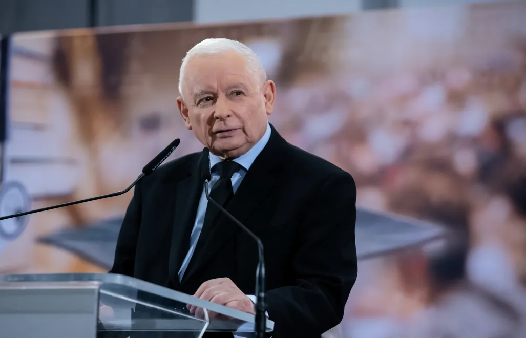  Ярослав Качиньский. Fot. PAP/Agnieszka Bielecka