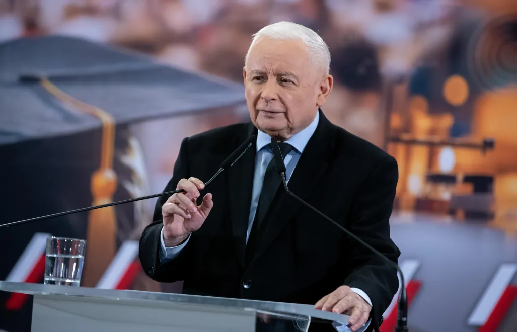 Jarosław Kaczyński Fot. PAP/Agnieszka Bielecka