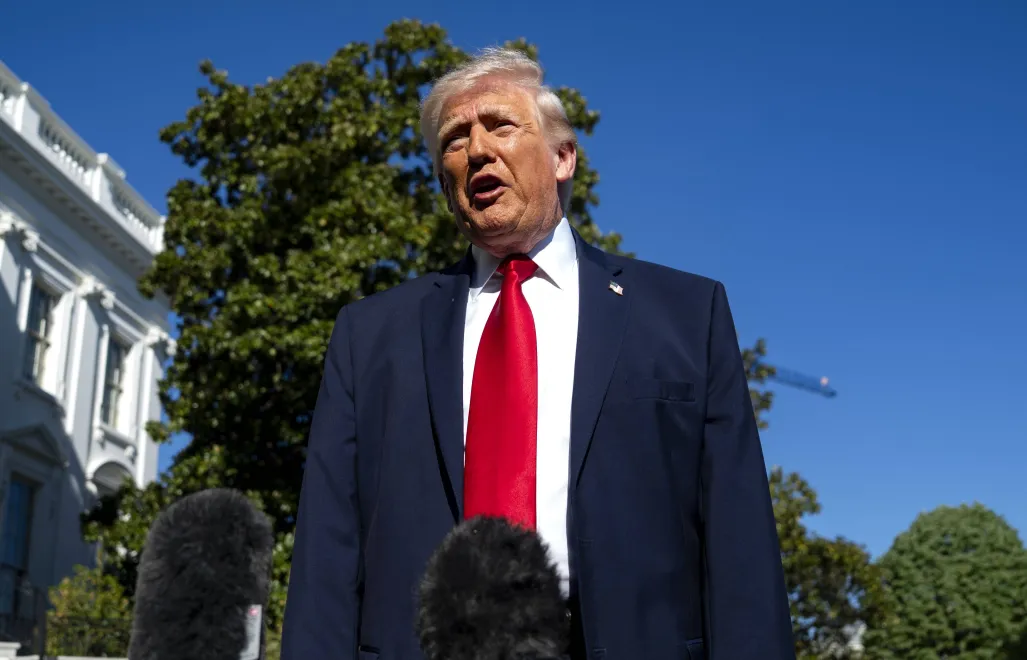 Prezydent USA Donald Trump. Fot. EPA/BONNIE CASH