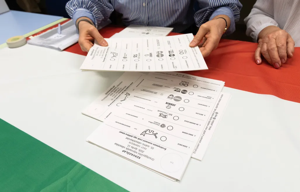 Wybory na Węgrzech (zdjęcie ilustracyjne). Fot. EPA/ZOLTAN KOCSIS