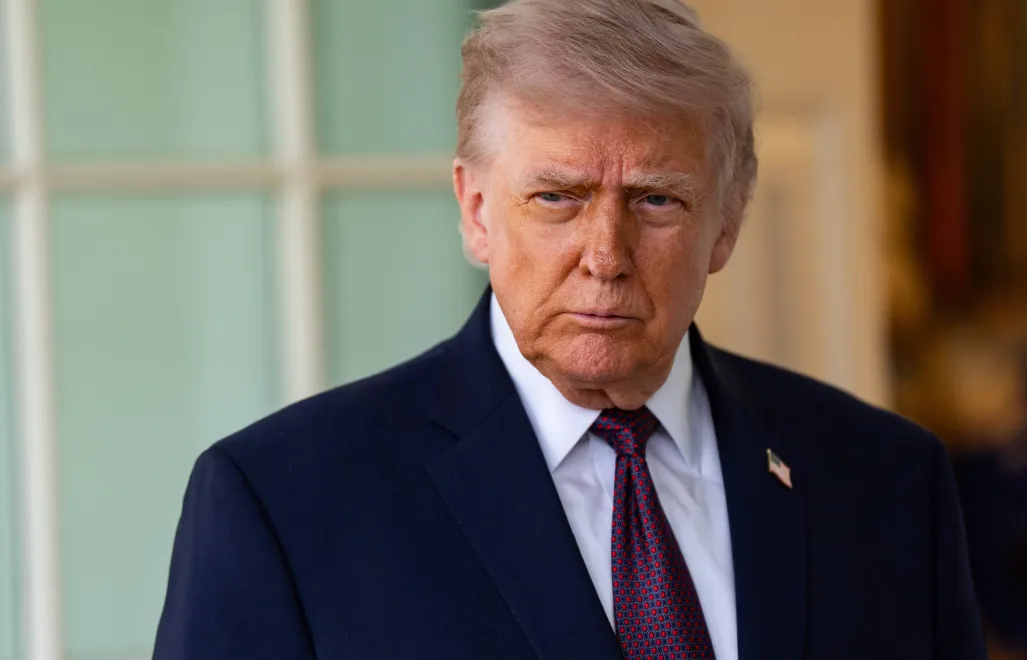 Prezydent USA Donald Trump. Fot. PAP/EPA/	SALWAN GEORGES / POOL