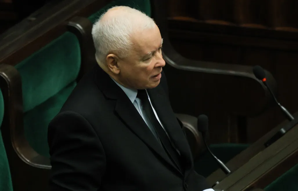 Jarosław Kaczyński Fot. PAP/Rafał Guz