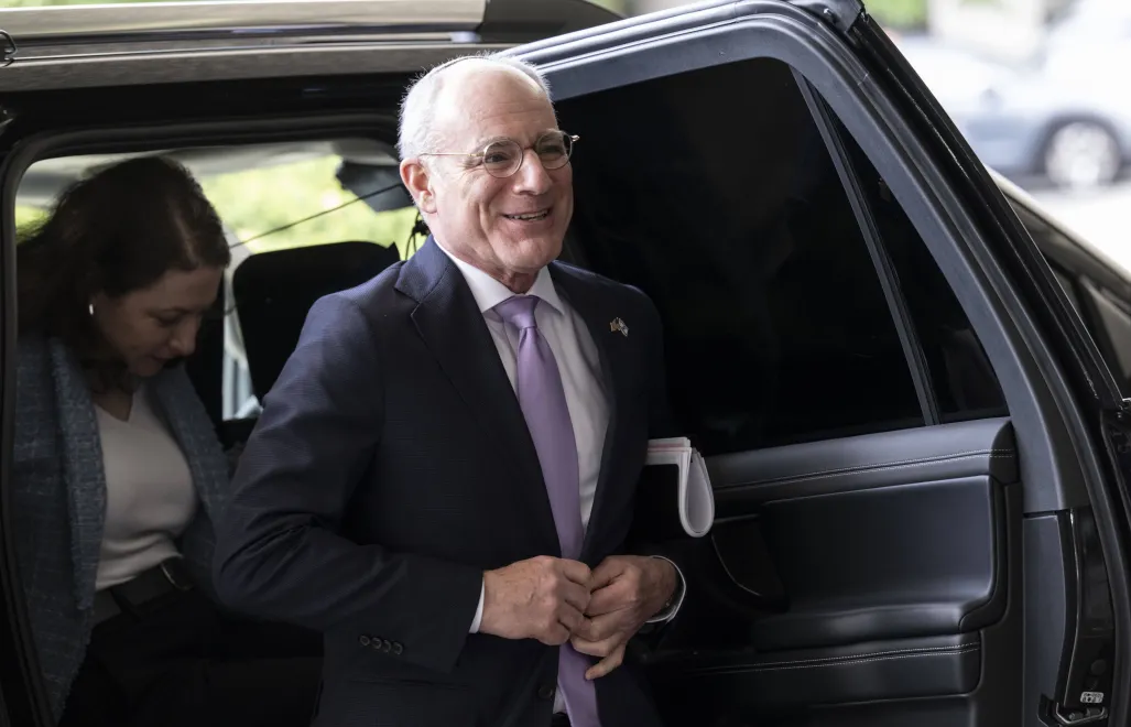 Ambasador Izraela w USA Yechiel Leiter. Fot. PAP/EPA/LUKE JOHNSON