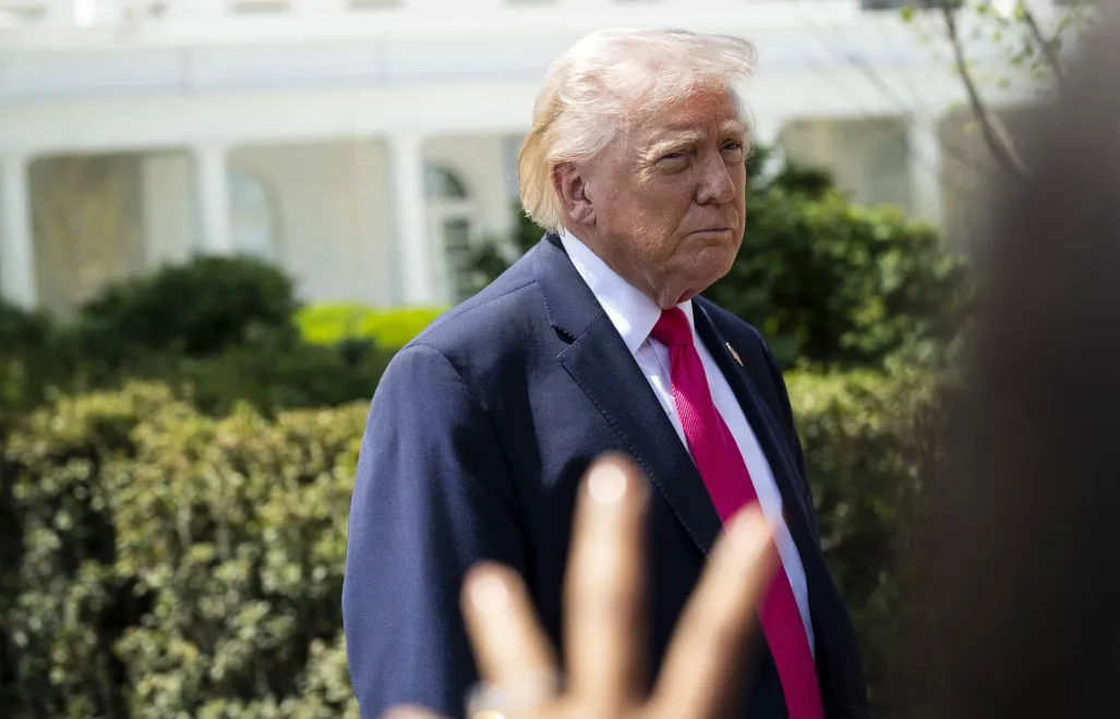 Prezydent USA Donald Trump. Fot PAP/EPA/GRAEME SLOAN / POOL