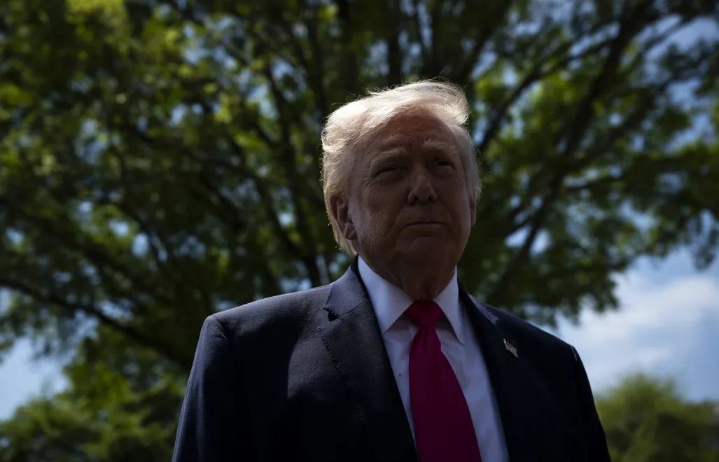 Prezydent USA Donald Trump. Fot. PAP/EPA/		GRAEME SLOAN / POOL