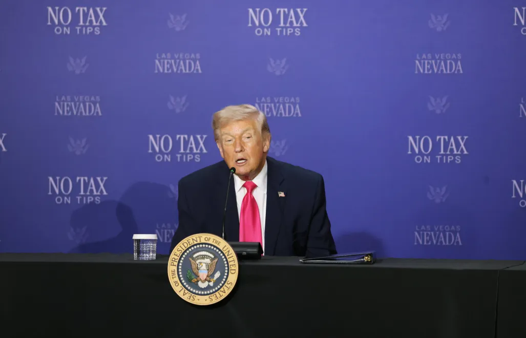 Президент США Дональд Трамп. Fot. PAP/EPA/RONDA CHURCHILL