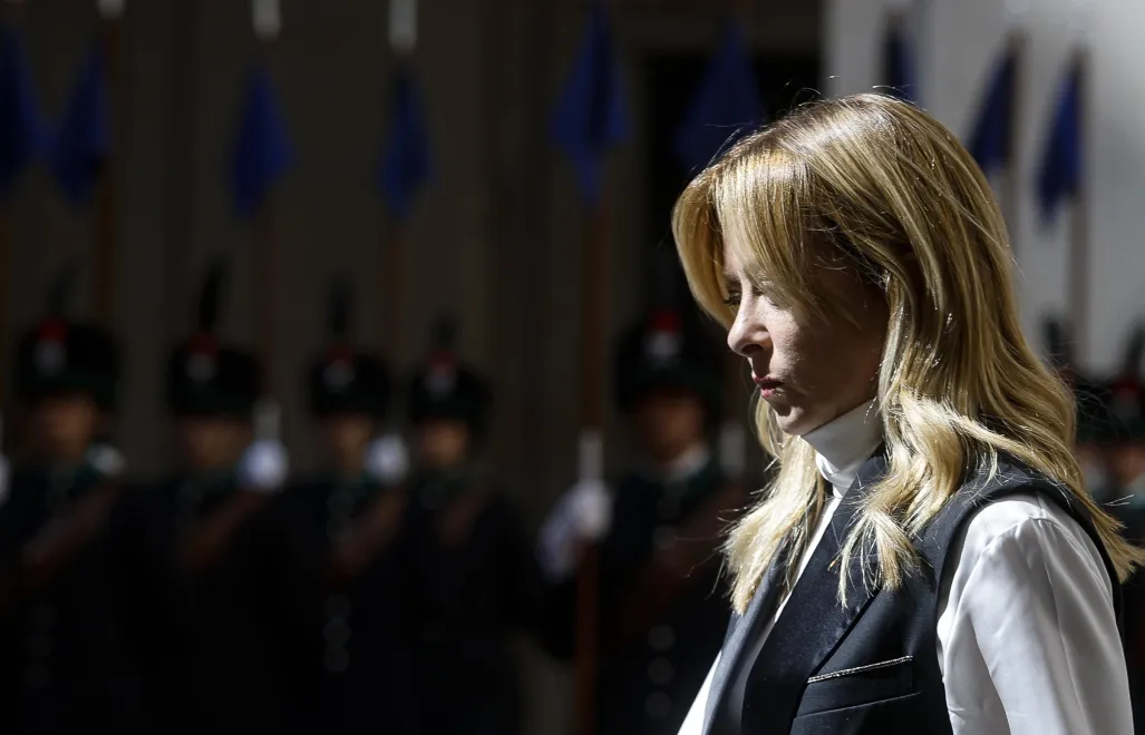 Giorgia Meloni, fot. PAP/EPA/ANSA/ANGELO CARCONI
