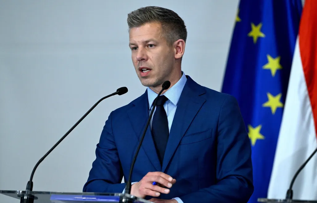 Петер Мадяр. Fot. PAP/EPA/MTI/ROBERT HEGEDUS