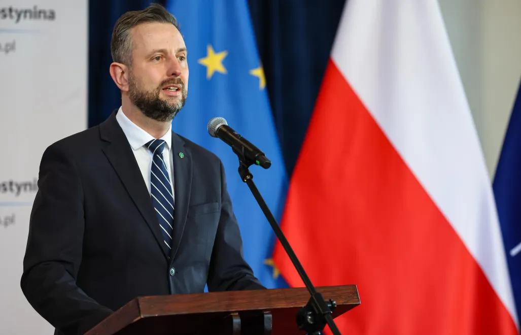 Вице-премьер, глава Минобороны Польши Владислав Косиняк-Камыш. Fot. PAP/Marian Zubrzycki
