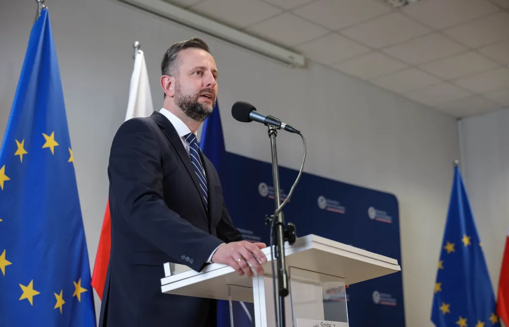 Szef MON Władysława Kosiniak-Kamysz. Fot. PAP/Szymon Łabiński