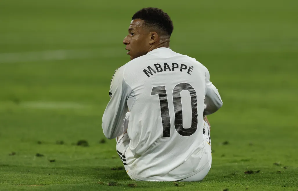 Kylian Mbappe. Fot. PAP/EPA/JULIO MUNOZ