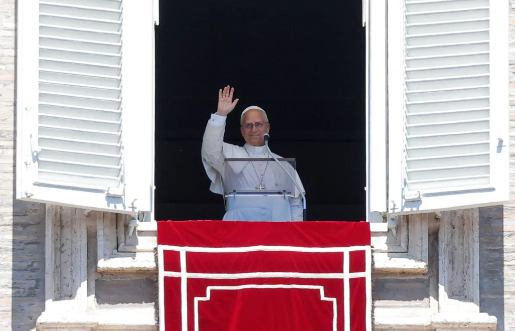 Papież Leon XIV, fot. PAP/EPA/GIUSEPPE LAMI