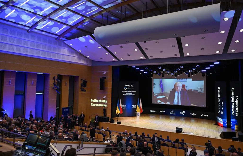 Конференція "Road to URC – Security and Defence Dimension" в Жешуві. Fot. PAP/Darek Delmanowicz
