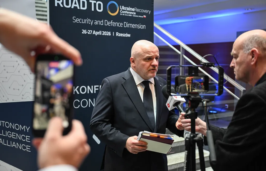 Przewodniczący Rady do spraw Współpracy z Ukrainą Paweł Kowal. Fot. PAP/Wojtek Jargiło