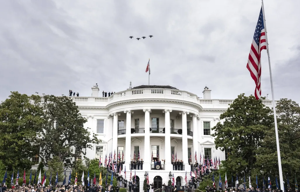 Biały Dom. Fot. PAP/EPA/LUKE JOHNSON