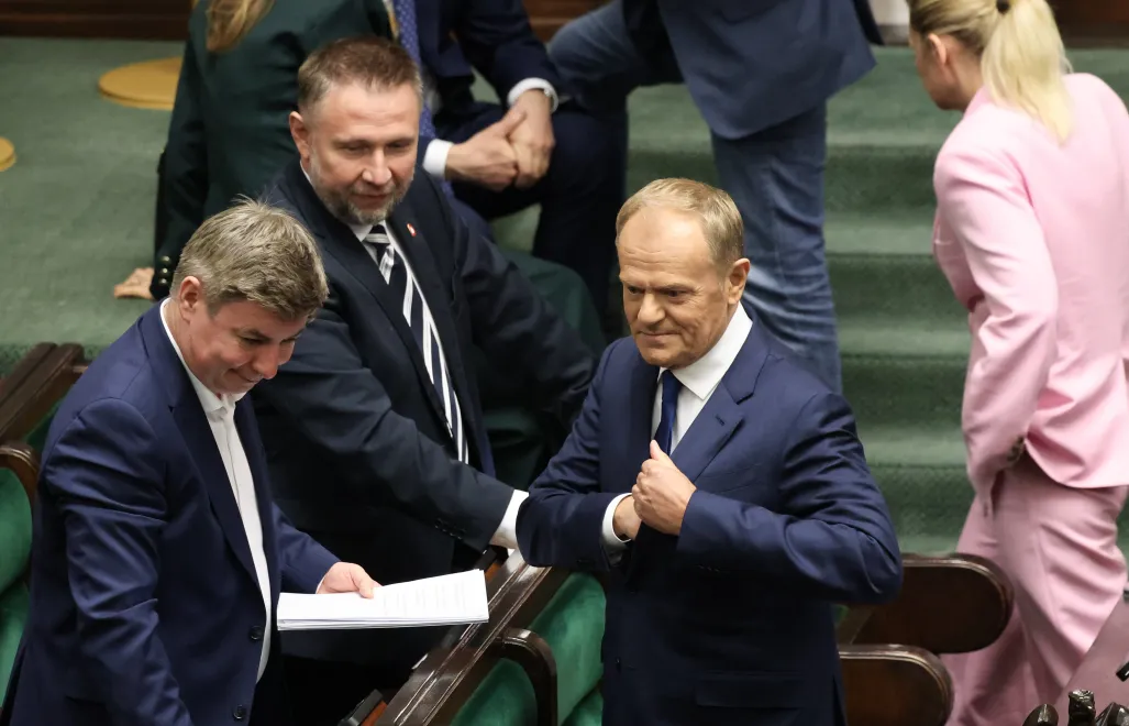 Premier Donald Tusk Fot. PAP/Albert Zawada