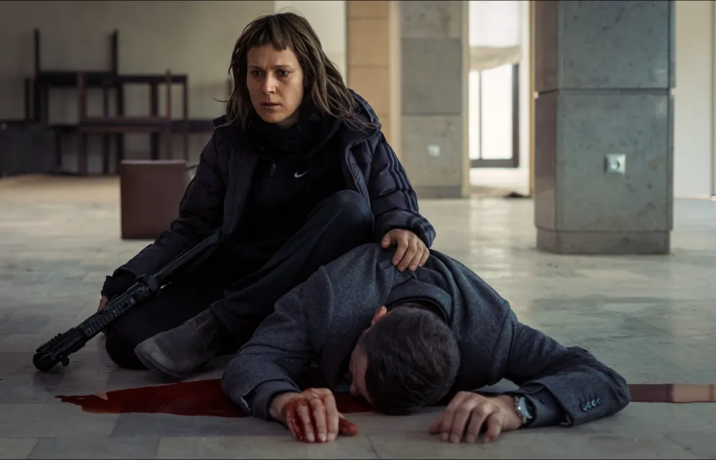 Lena Góra. Fot. kadr z serialu "Przesmyk"/HBO Max