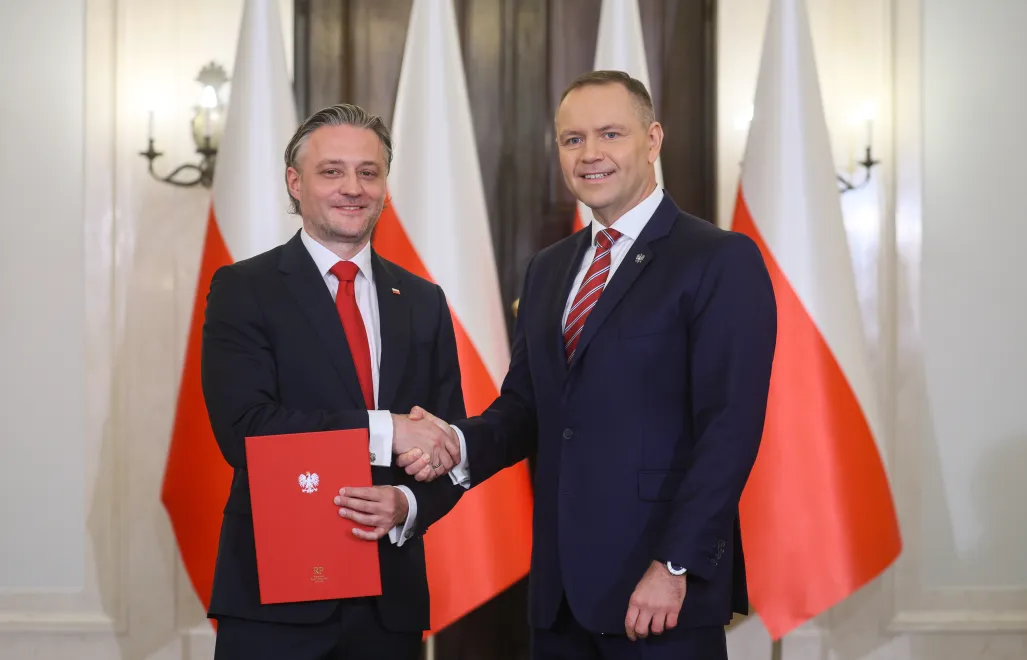 Karol Nawrocki, Bartosz Grodecki. Phot. PAP/Leszek Szymański