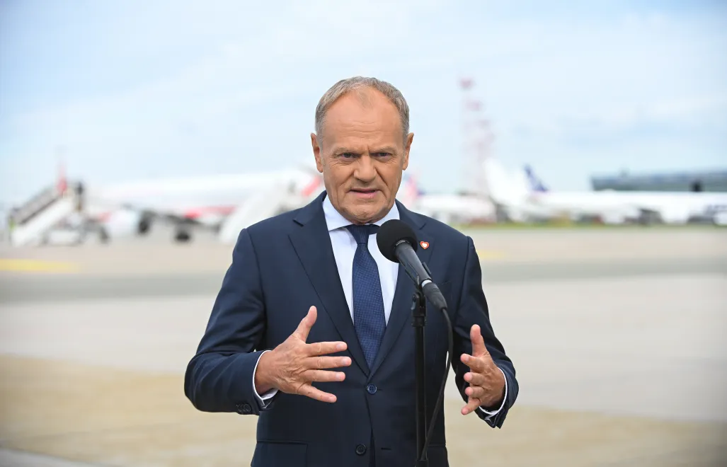 Donald Tusk Fot. PAP/Marcin Obara
