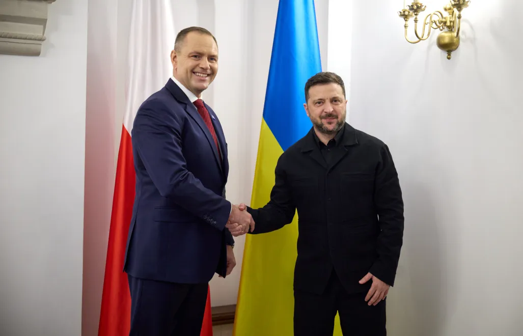 Президенти Польщі та України Кароль Наровцький і Володимир Зеленський. Fot. X/Volodymyr Zelenskyy