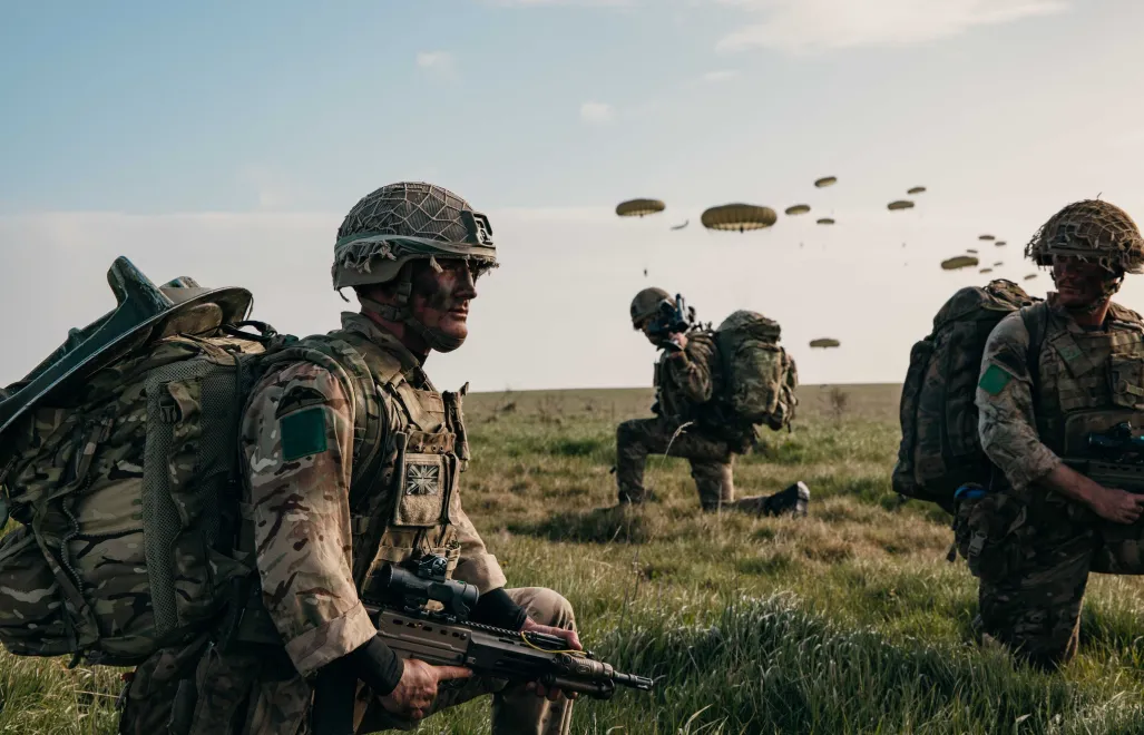Brytyjscy żołnierze. Fot. FB/British Army