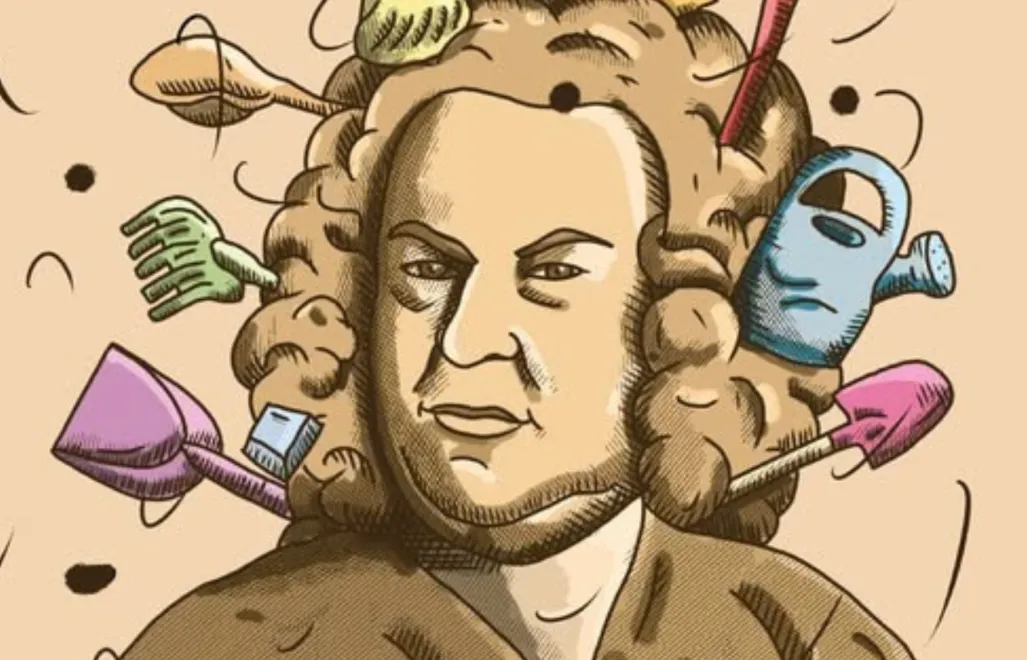 Plakat promujący kampanię "Bach w piach". Fot. FundacjaMEAKULTURA/facebook