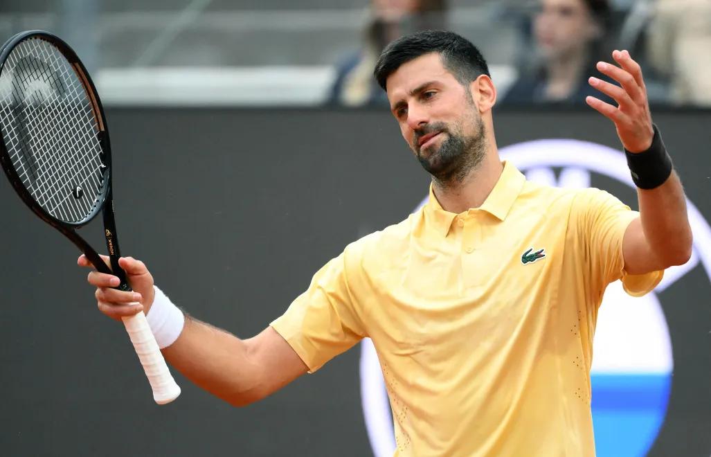 Novak Djoković. Fot. EPA/ETTORE FERRARI