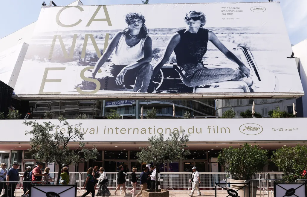 Plakat 79. festiwalu w Cannes. Fot. EPA/TERESA SUAREZ