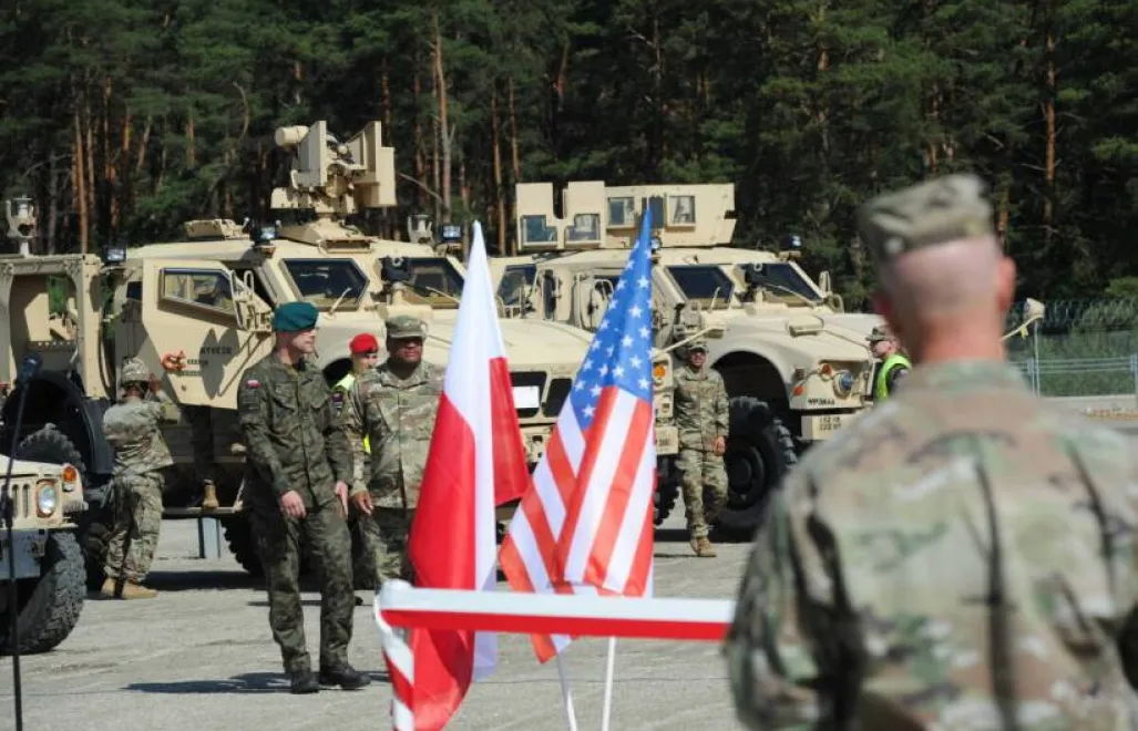 Amerykańscy żołnierze w Polsce, fot. PAP/Marcin Bielecki