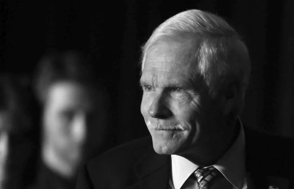 Założyciel stacji CNN i magnat medialny Ted Turner. Fot. PAP/EPA/Alejandro Bolivar