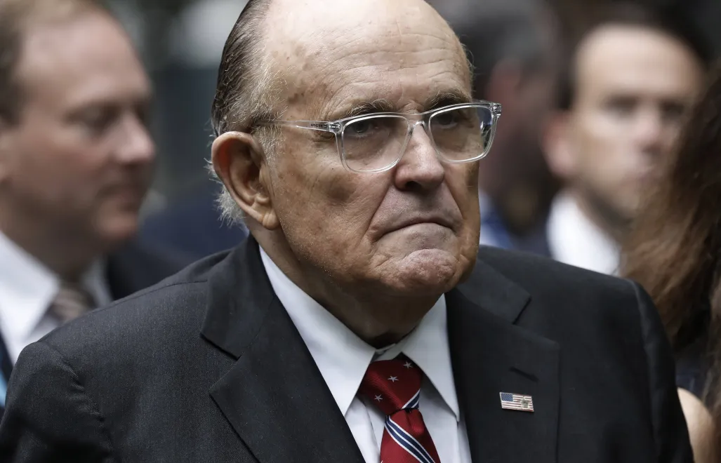 Rudy Giuliani. Fot. PAP/EPA/Peter Foley
