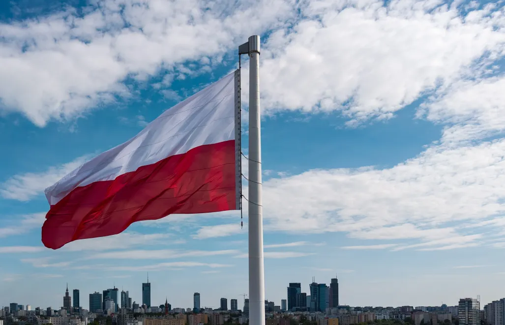 Прапор Польщі, фотоілюстрація. Fot. PAP/Leszek Szymański