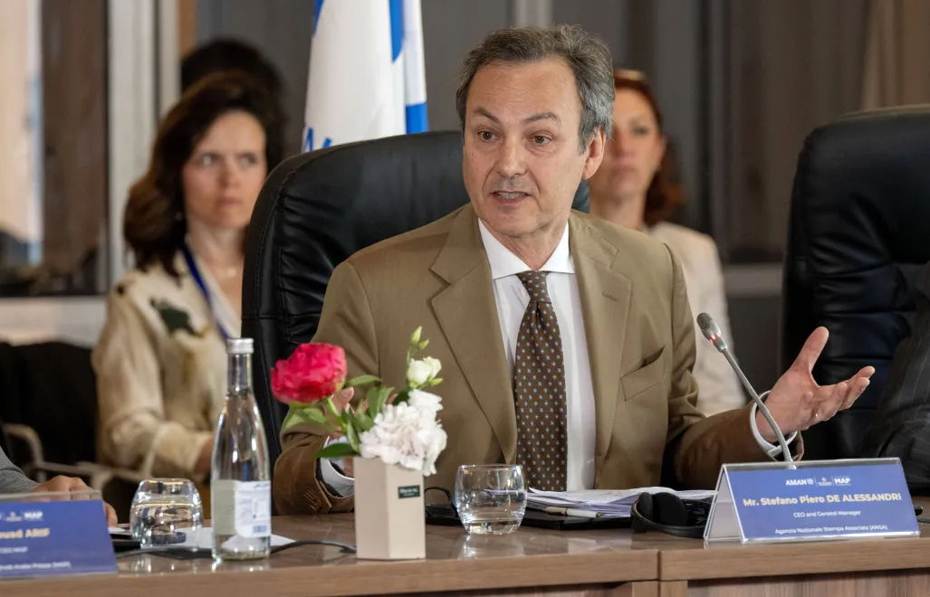 Stefano De Alessandri szef EANA. Fot. 	JALAL MORCHIDI