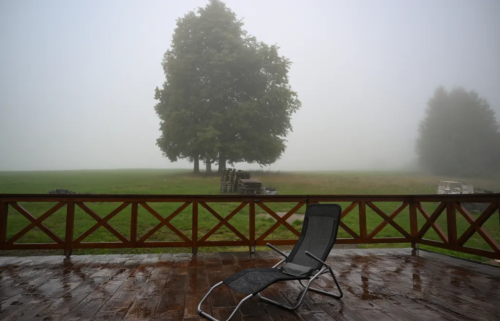 Burza z opadami deszczu Fot. PAP/Darek Delmanowicz