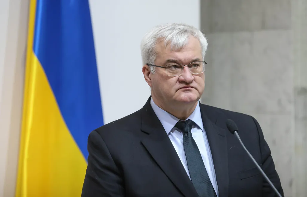 Andrij Sybiha. Fot. PAP/Victor Kovalchuk