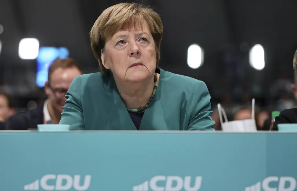 Angela Merkel, fot. PAP/EPA/RONALD WITTEK