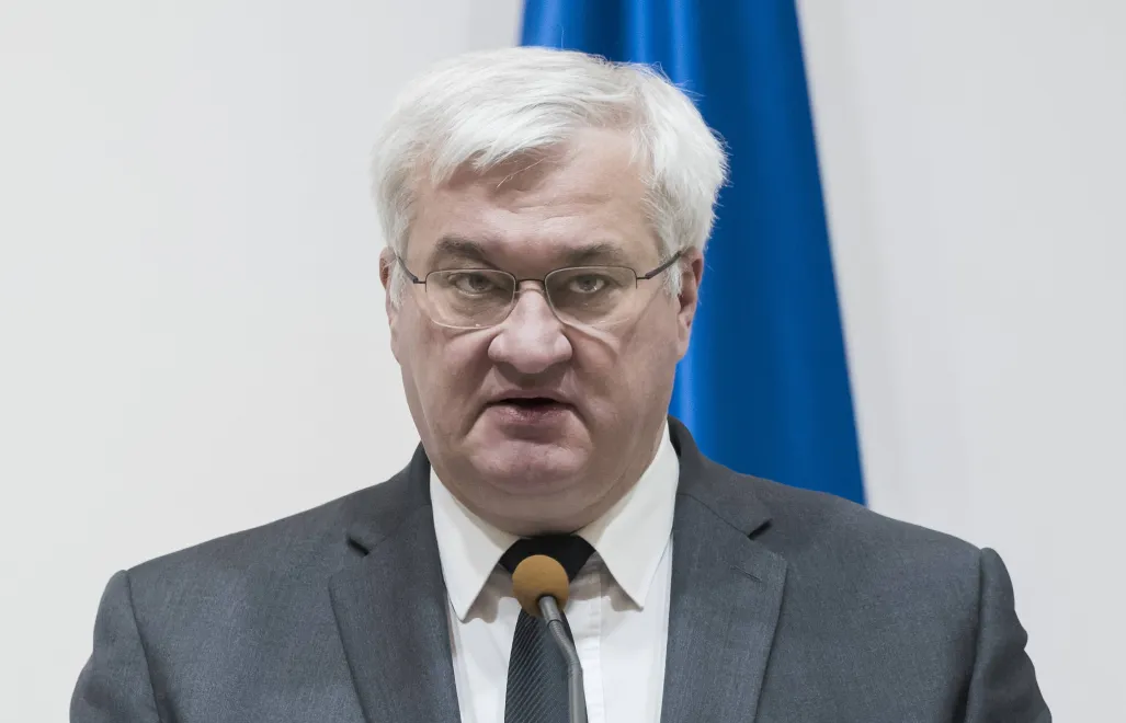 Андрій Сибіга. Fot. PAP/EPA/MAXYM MARUSENKO