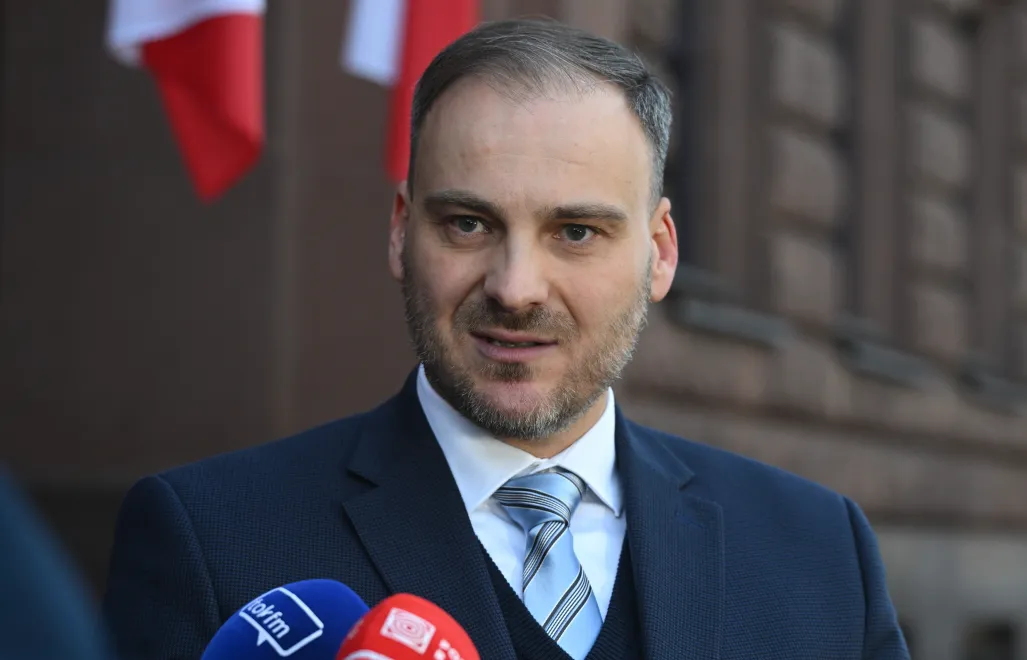 Rzecznik MSZ Maciej Wewiór Fot. PAP/Radek Pietruszka