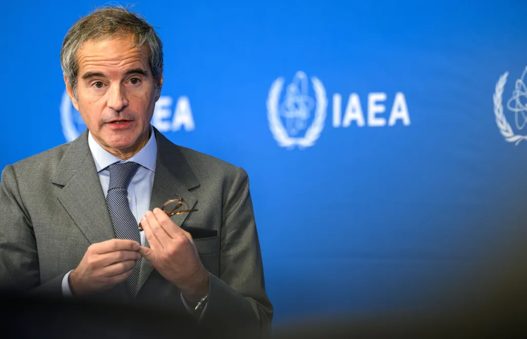 Rafael Grossi Fot. PAP/EPA/MAX SLOVENCIK