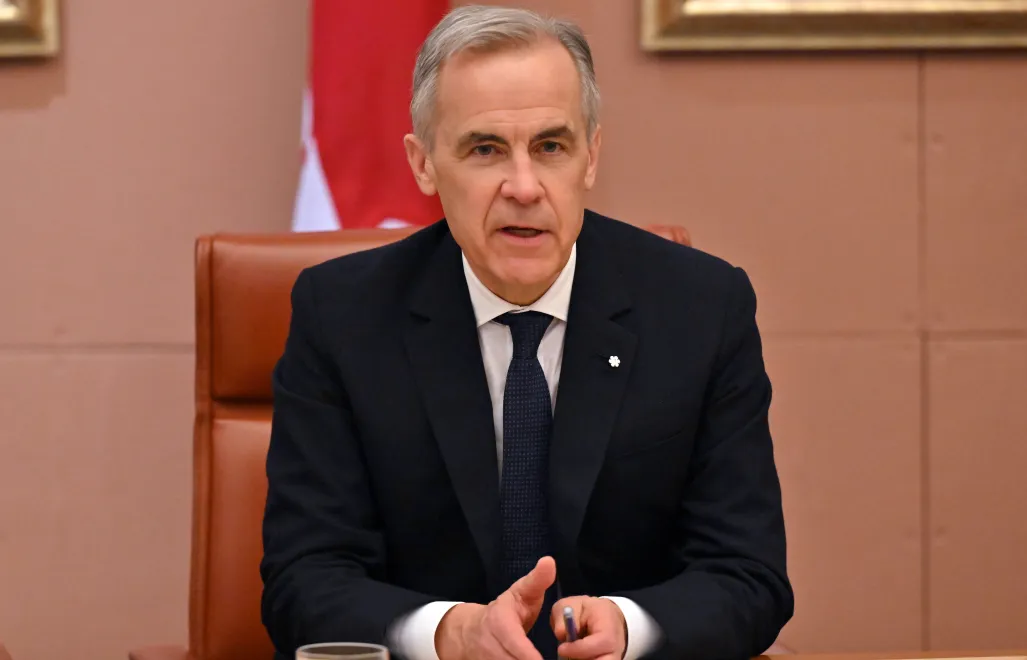 Mark Carney. Fot. PAP/EPA/MICK TSIKAS