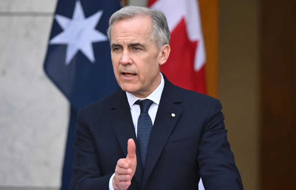 Mark Carney. Fot. EPA/LUKAS COCH