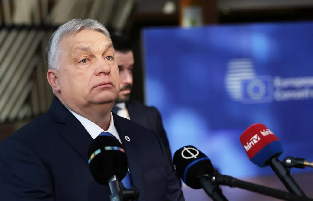 Viktor Orban, fot. PAP/EPA/OLIVIER MATTHYS