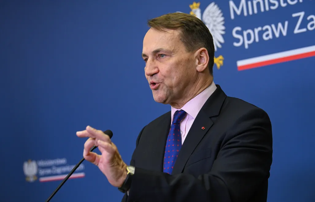 Wicepremier, minister spraw zagranicznych Radosław Sikorski. Fot. PAP/Marcin Obara