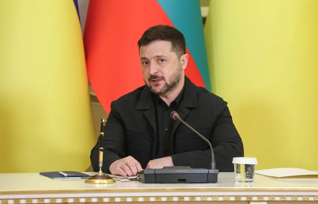 Wołodymyr Zełenski. Fot. PAP/Viktor Kowalchuk