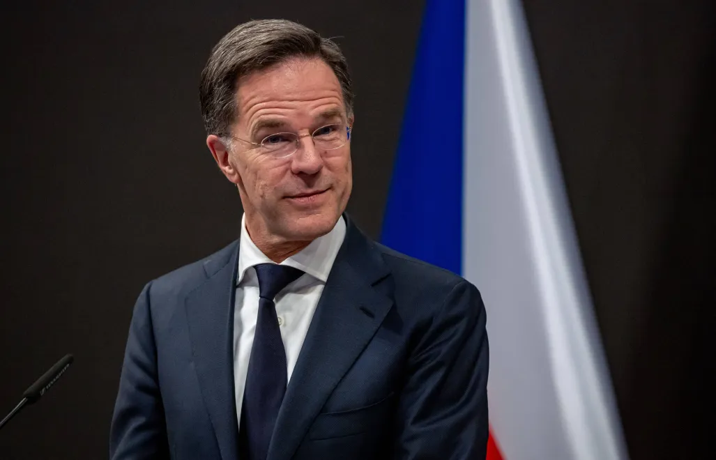 Mark Rutte. Fot. PAP/EPA/MARTIN DIVISEK