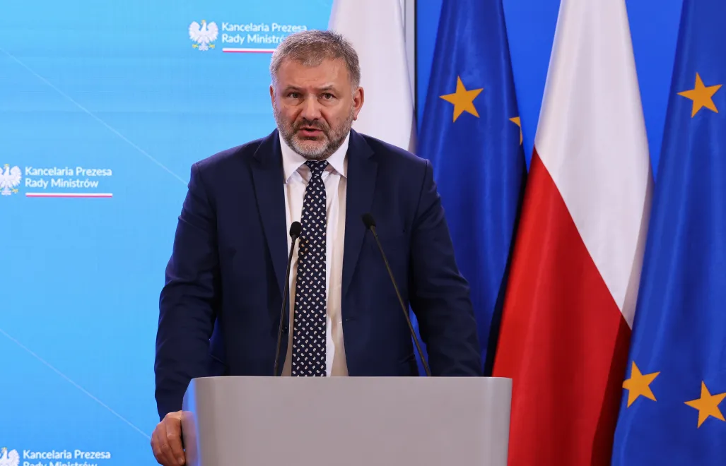 Minister sprawiedliwości Waldemar Żurek, fot. PAP/Albert Zawada