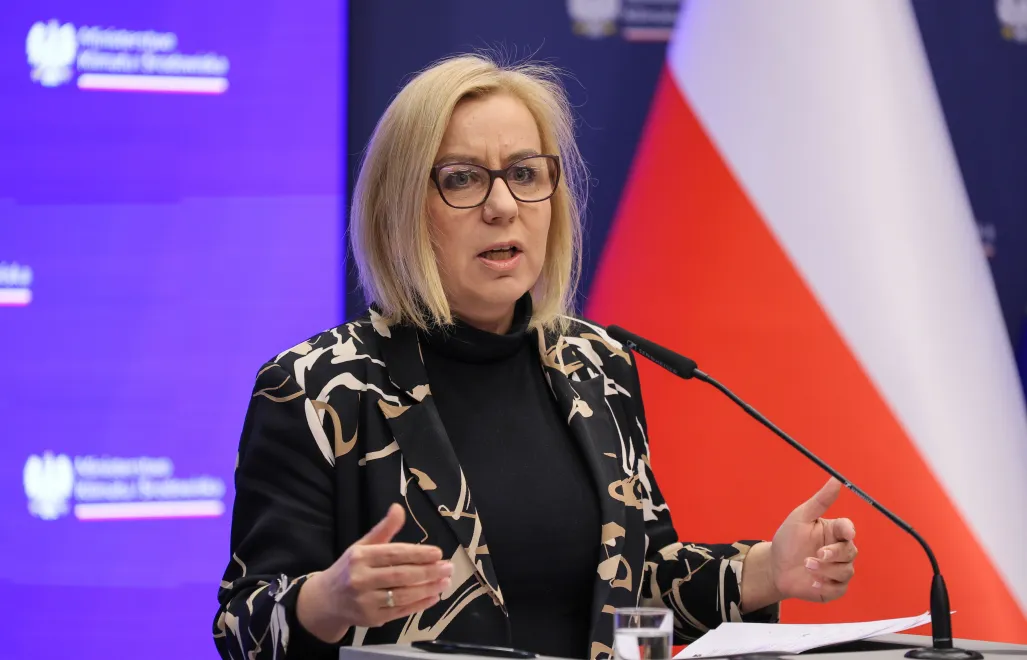 Minister klimatu i środowiska Paulina Hennig-Kloska. Fot. PAP/Paweł Supernak