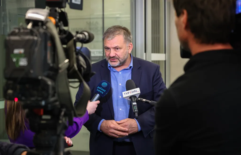 Minister sprawiedliwości Waldemar Żurek. Fot. PAP/	Albert Zawada