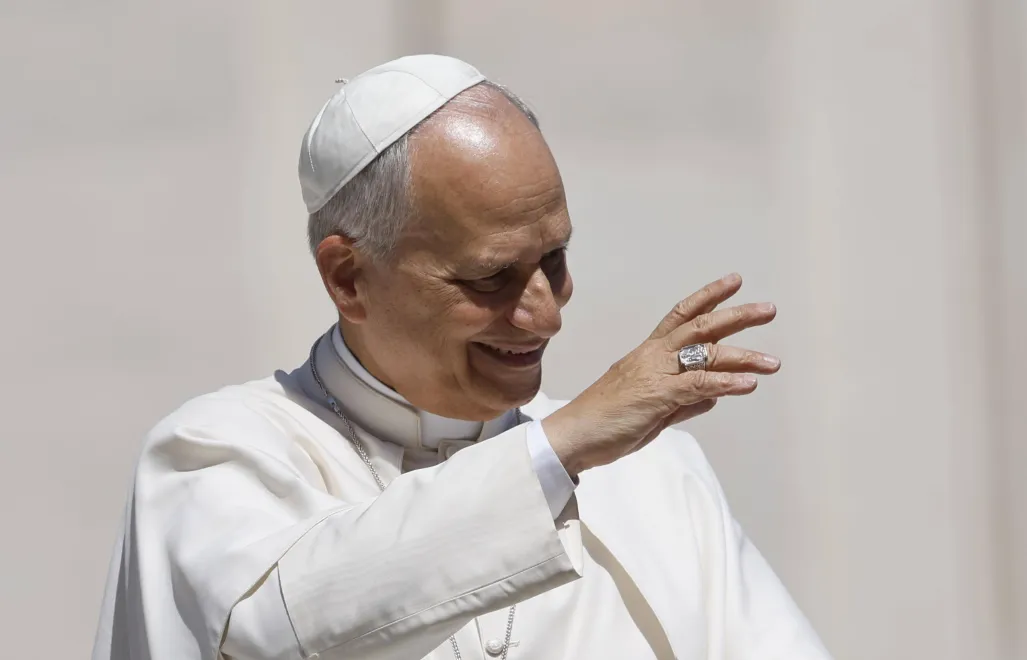 Papież Leon XIV Fot. PAP/EPA/FABIO FRUSTACI